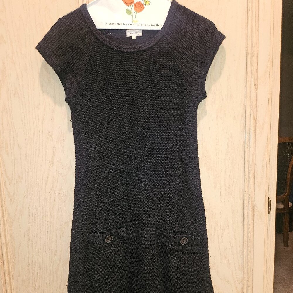 Y2K Francescas Black Mini Dress Large